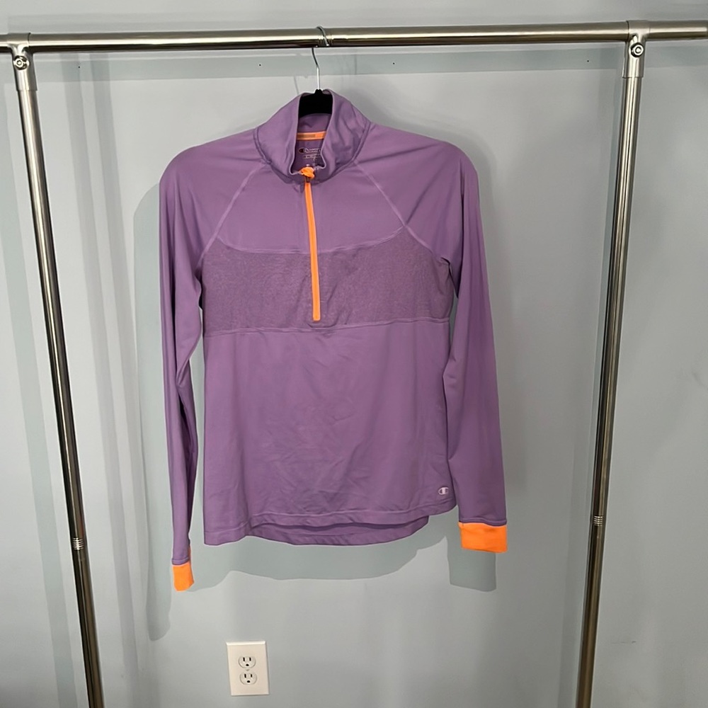Champion Purple zip up size small